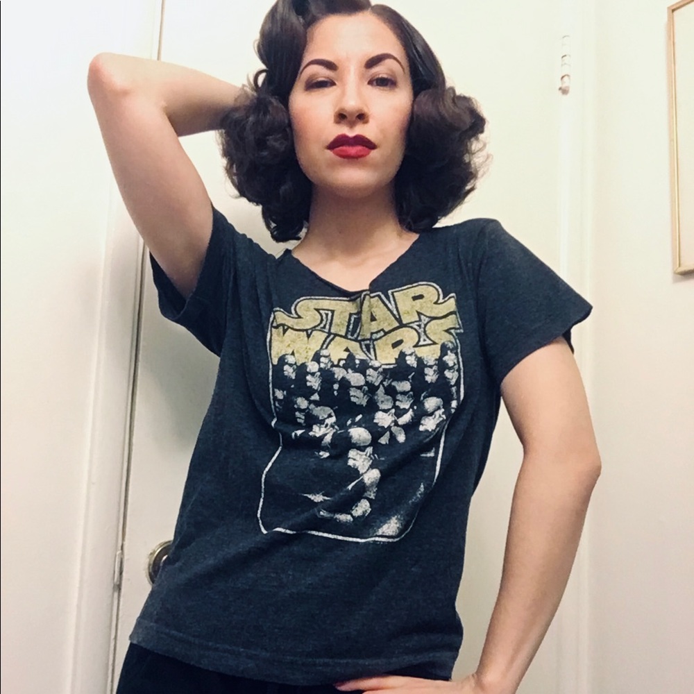 Collectibles Totally Classics MODED Women’s Star Wars Stormtroopers T-Shirt Sz M - Picture 1 of 5